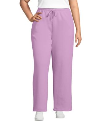Plus Size Serious Sweats High Rise Relaxed Straight Leg Pants - Set Bottom