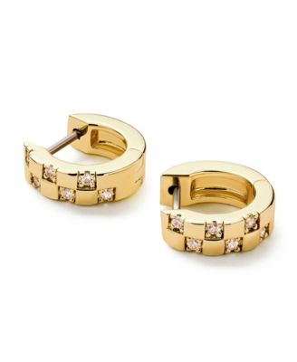 Gold Huggie Earrings - Eden Mini