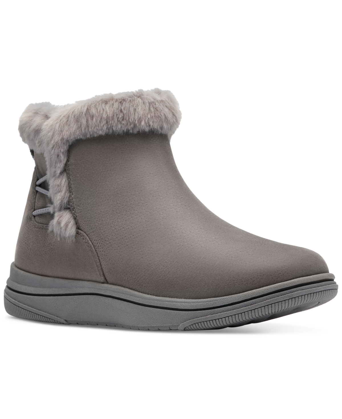 Clarks Breeze Fur In Gray