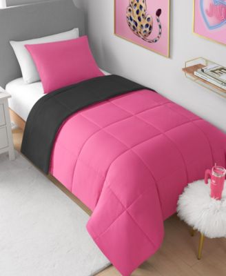 Juicy Couture Box Stitch Reversible 2-Pc. Comforter Set, Twin/Twin XL