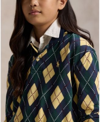 Girls' 7-16 Mesh Knit Top and Skorts, 2-Piece Set