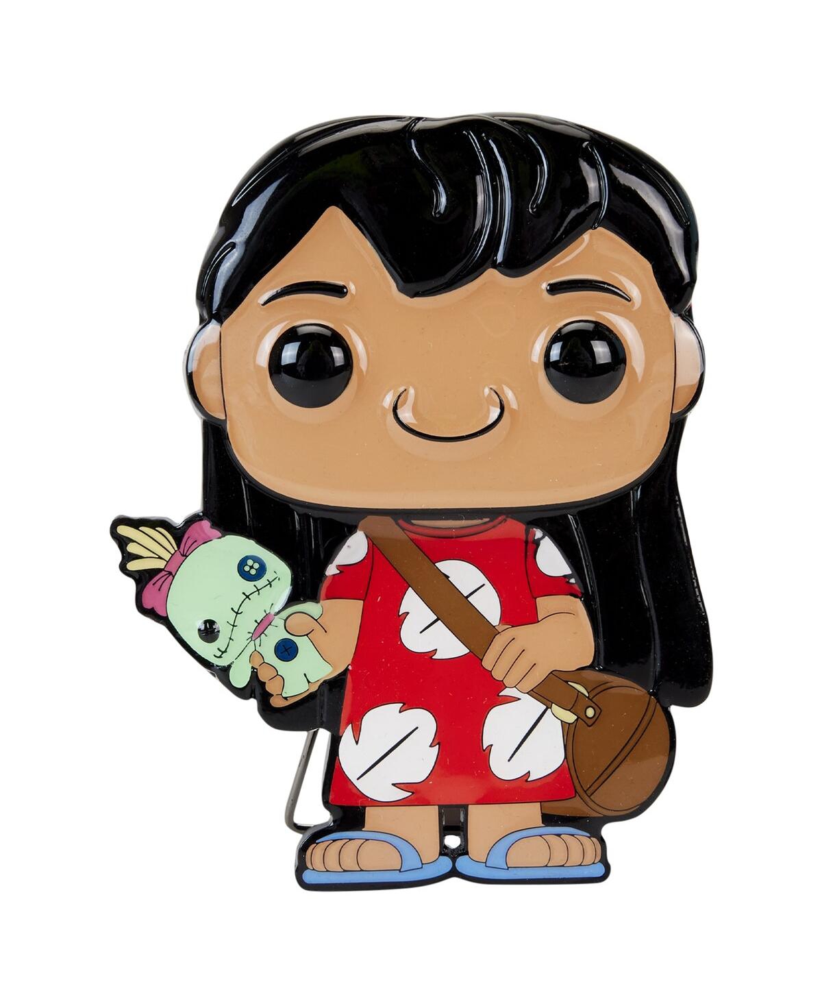 Funko Lilo And Stitch Lilo With Scrump Enamel Pin In Transparent