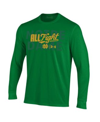 Men's Kelly Green Notre Dame Fighting Irish All Fight Long Sleeve T-Shirt