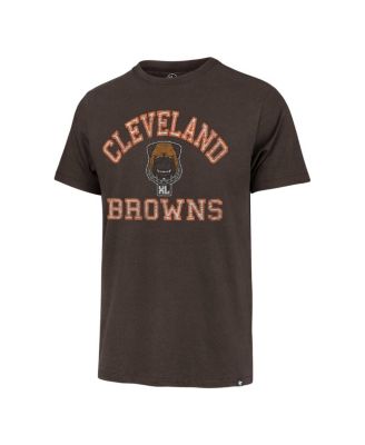 47 Brand Men's Brown Cleveland Browns Dawg Pound XL All Day Franklin T-Shirt
