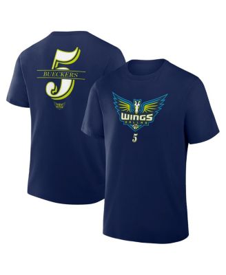 Fanatics - Men's Paige Bueckers Navy Dallas Wings In The Paint Name Number T-Shirt
