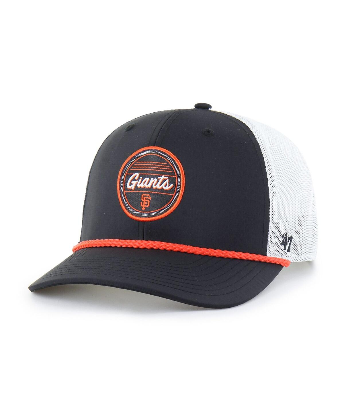 '47 Brand Men's Black/White San Francisco Giants Fairway Trucker Adjustable Hat