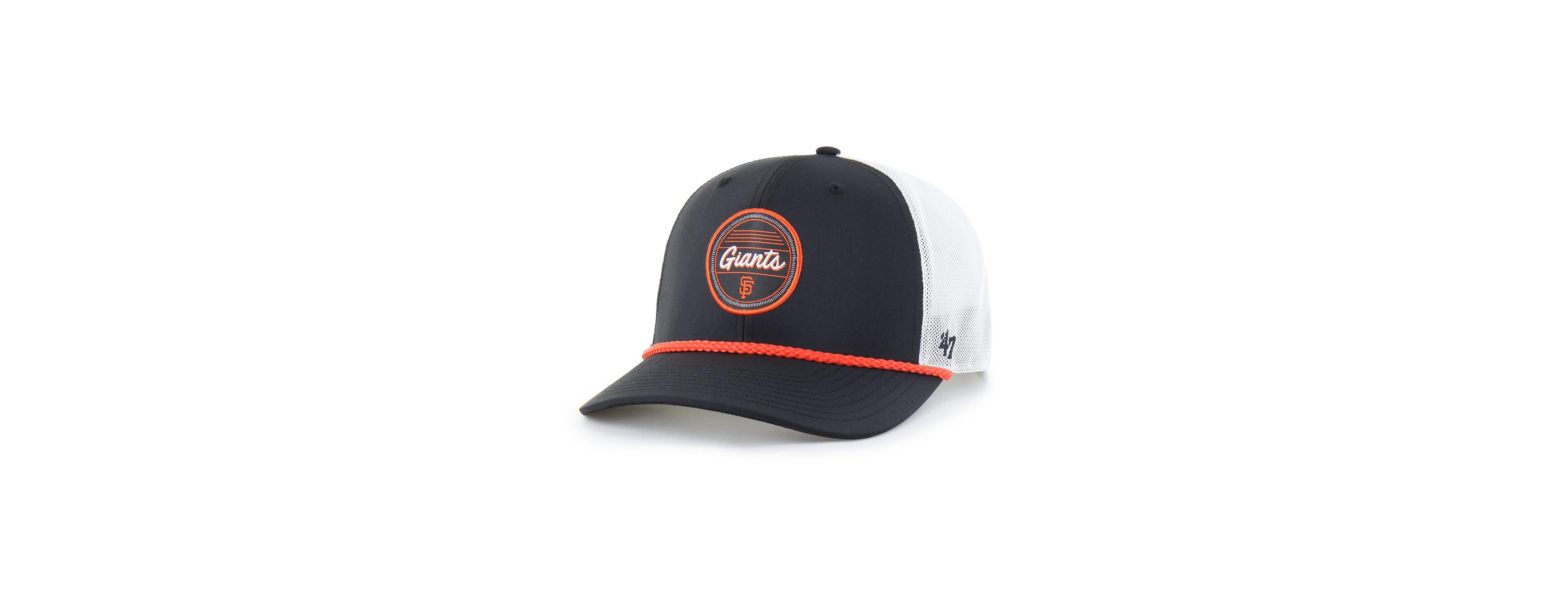 '47 Brand Men's Black/White San Francisco Giants Fairway Trucker Adjustable Hat