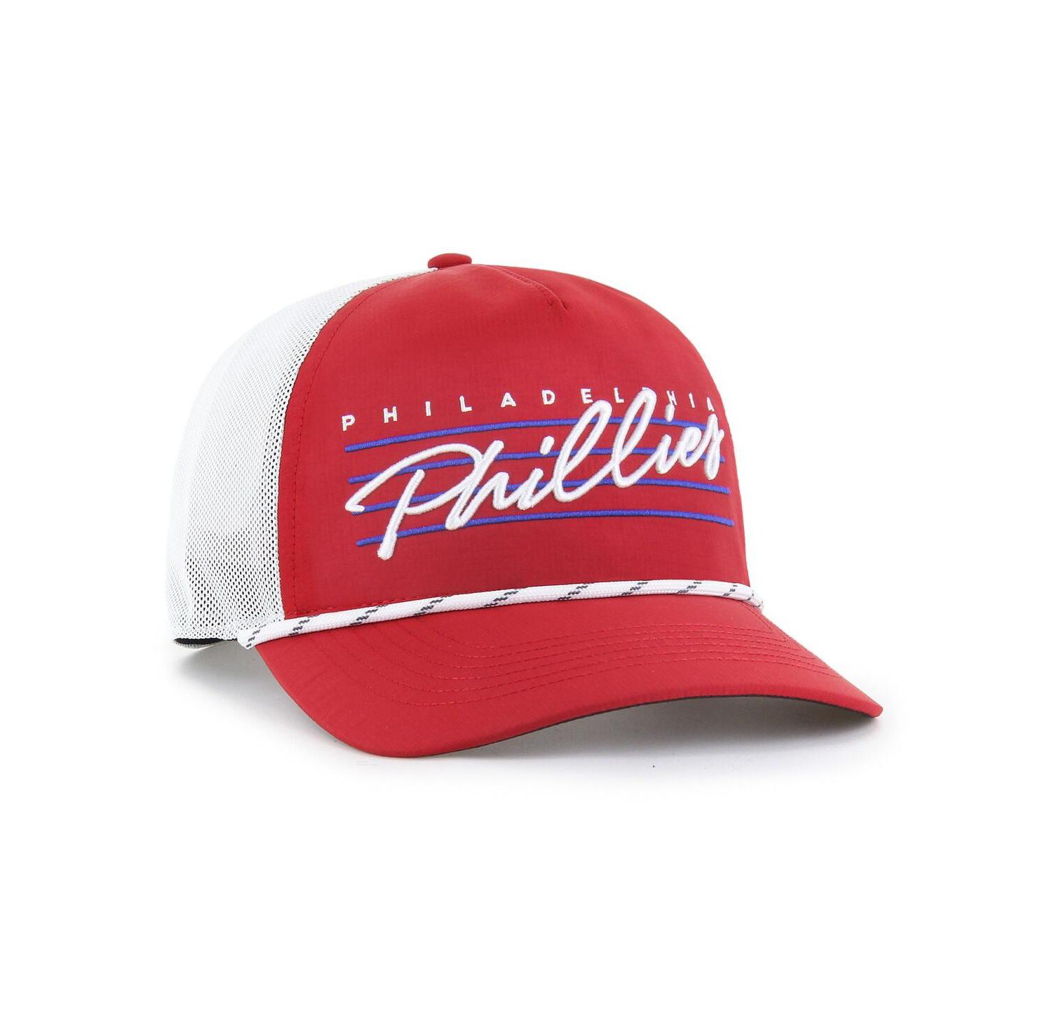 Men's Red Philadelphia Phillies Brrr Downburst Mesh Hitch Adjustable Hat