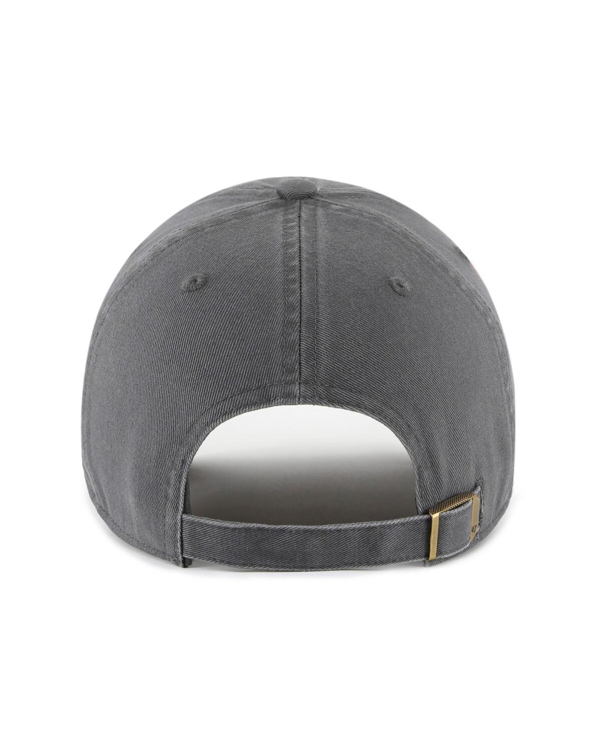 47 Brand Women's Graphite Tampa Bay Buccaneers Ariana Clean Up Adjustable Hat In Gray