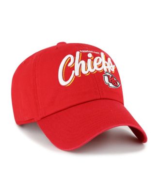 Women's Red Kansas City Chiefs Ariana Clean Up Adjustable Hat