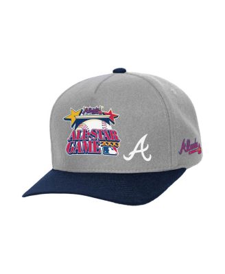 Mitchell & Ness - Men's and Women's Gray Atlanta Braves 2000 All-Star Game Pro Adjustable Hat