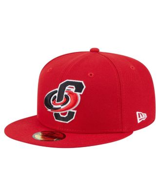 Men's Red Carolina Hurricanes Deceptor 59FIFTY Fitted Hat