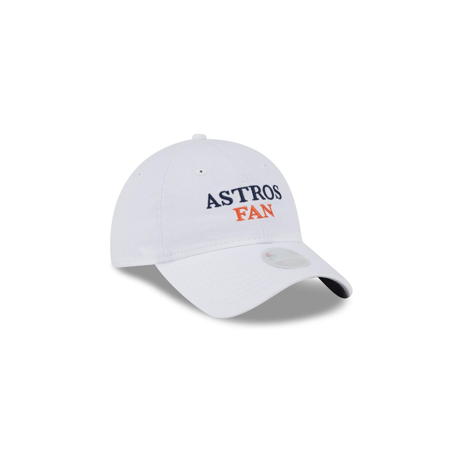 Women's White Houston Astros Team Fan 9TWENTY Adjustable Hat