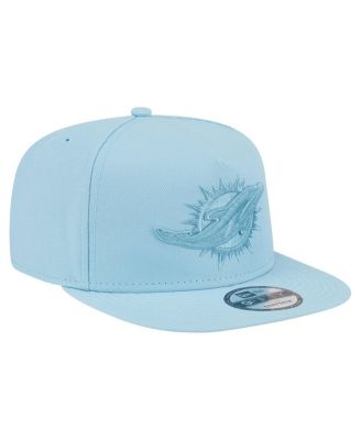 Men's Light Blue Miami Dolphins Color Pack A-Frame 9FIFTY Snapback Hat