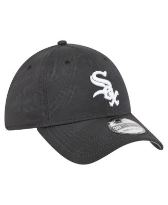 Men's Black Chicago White Sox Tonal Camo 39THIRTY Flex Hat