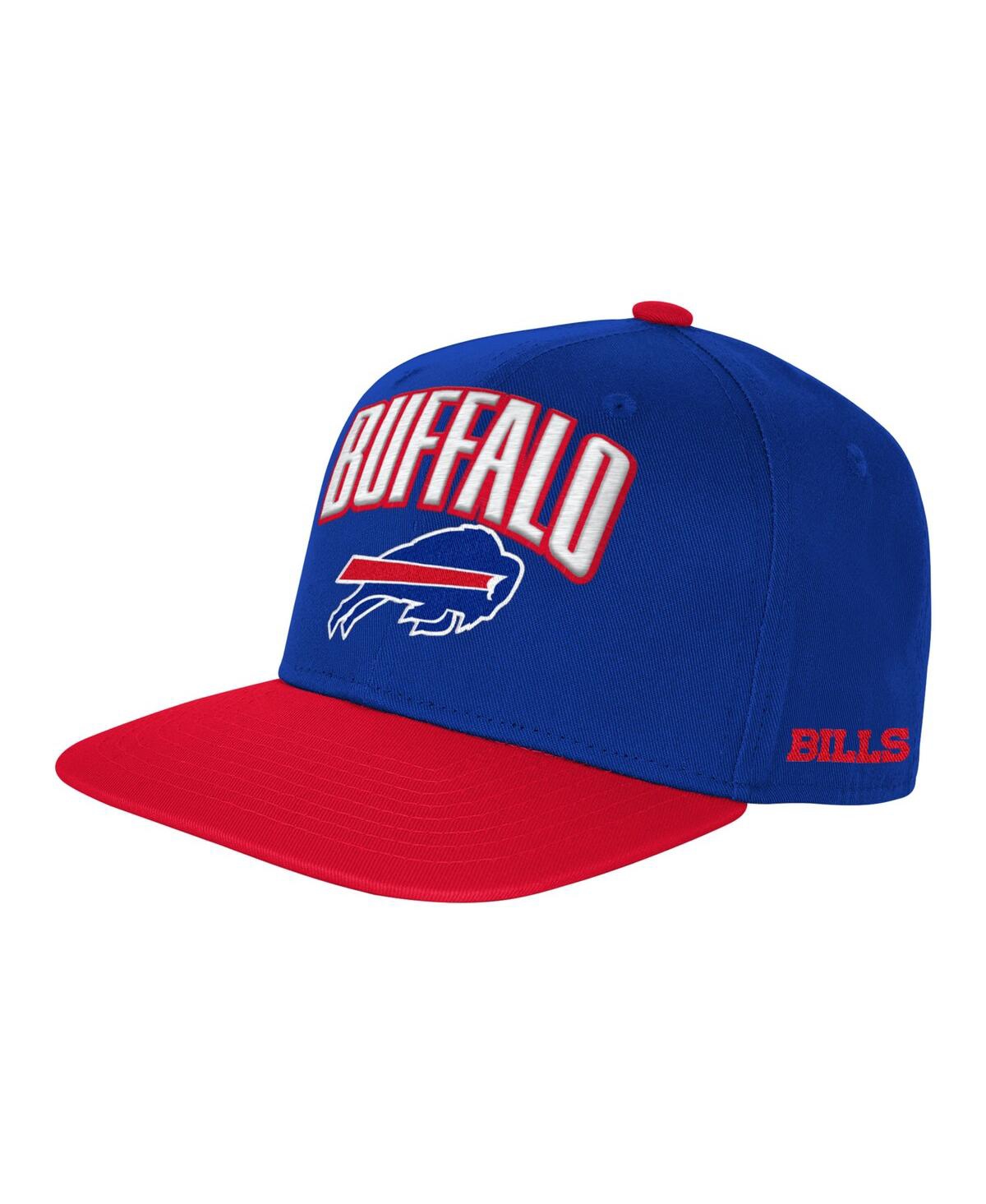 Outerstuff Preschool Royal Buffalo Bills Essentials Adjustable Hat In Blue