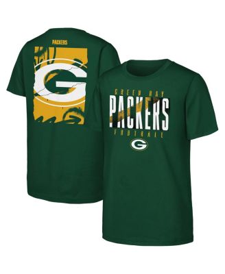 Outerstuff - Big Boys and Girls Green Green Bay Packers Posterize T-Shirt