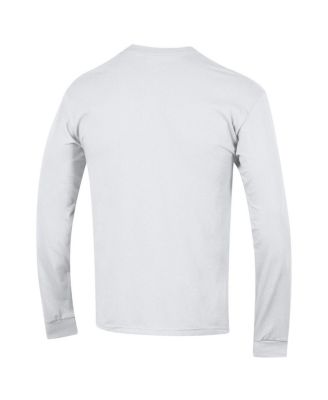 Men's White Kentucky Wildcats Arch Over Logo Long Sleeve T-Shirt