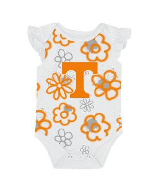 Baby Boys and Girls Tennessee Orange/White Tennessee Volunteers Little Sunshine 2-Piece Bodysuit Set