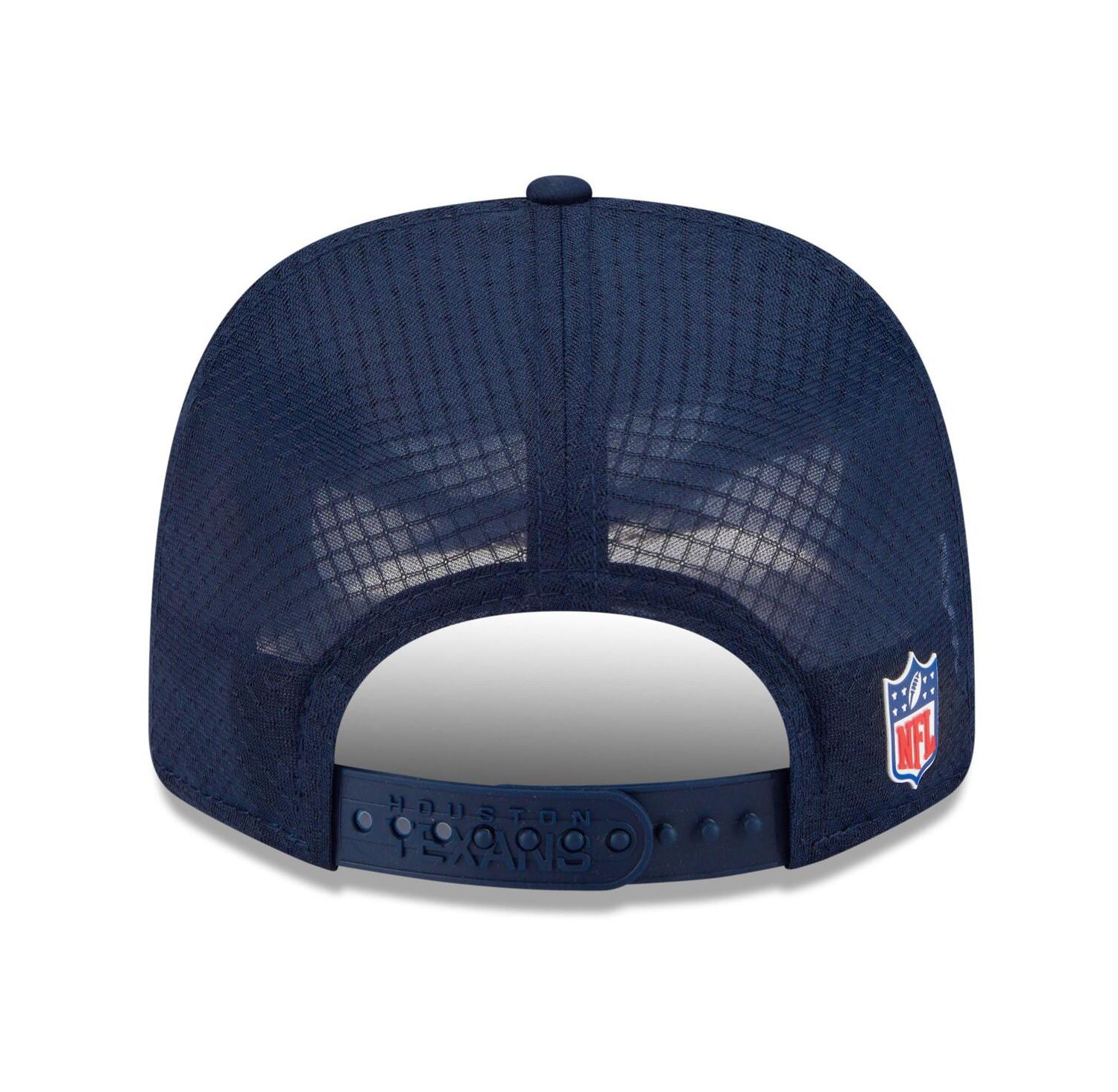 Men's Navy Dallas Cowboys 2025 Sideline Throwback 9SEVENTY Trucker Adjustable Hat