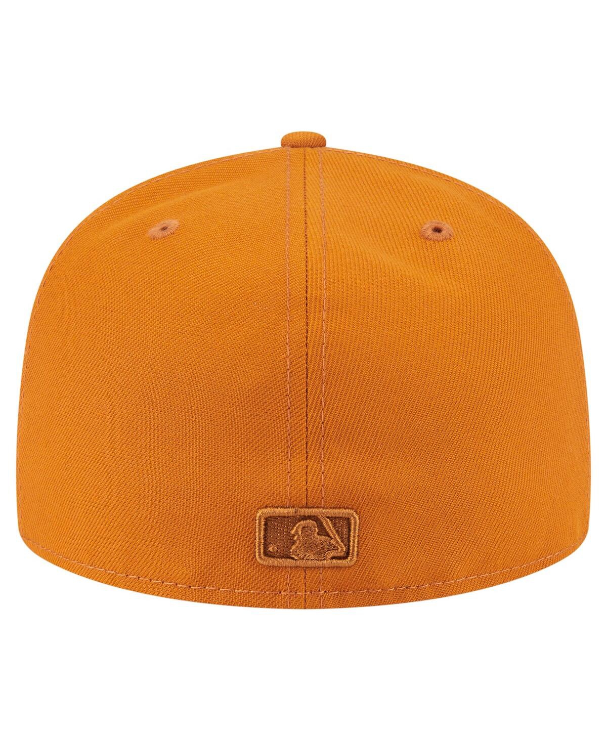 New Era Men's Orange Detroit Tigers Color Pack A-frame 59fifty Fitted Hat In Orange