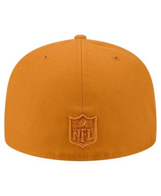 Men's Brown Las Vegas Raiders Color Pack A-Frame 59FIFTY Fitted Hat