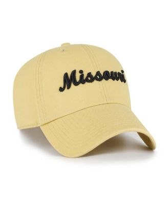 Men's Light Gold Missouri Tigers Vault Clean Up Adjustable Hat