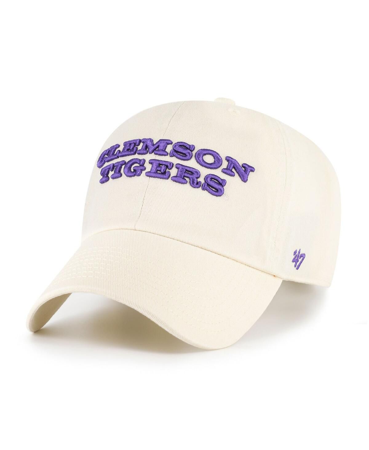 Мужская шляпа с регулируемой посадкой Sand Clemson Tigers Vault Clean Up