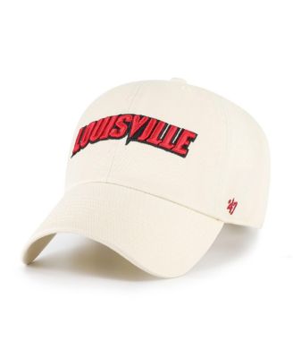 '47 Brand - Men's Sand Louisville Cardinals Clean Up Adjustable Hat