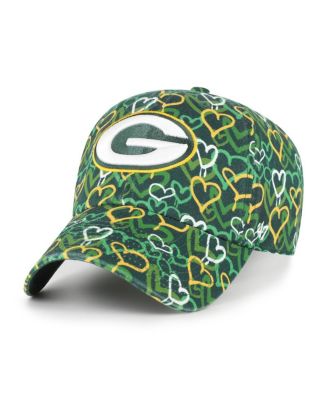 '47 Brand - Big Girls Green Bay Packers Mural Clean Up Adjustable Hat
