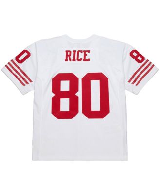 Mitchell Ness Men's Jerry Rice White San Francisco 49ers 1994 Legacy Replica Jersey