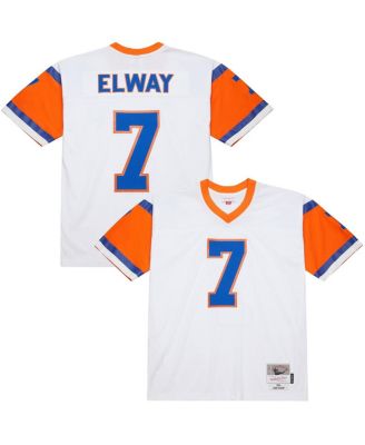 Mitchell & Ness - Men's John Elway White Denver Broncos 1994 Legacy Replica Jersey