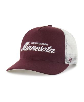 Men's and Women's Maroon Minnesota Golden Gophers Contemporary Basics Foundation Trucker Hitch Adjustable Hat