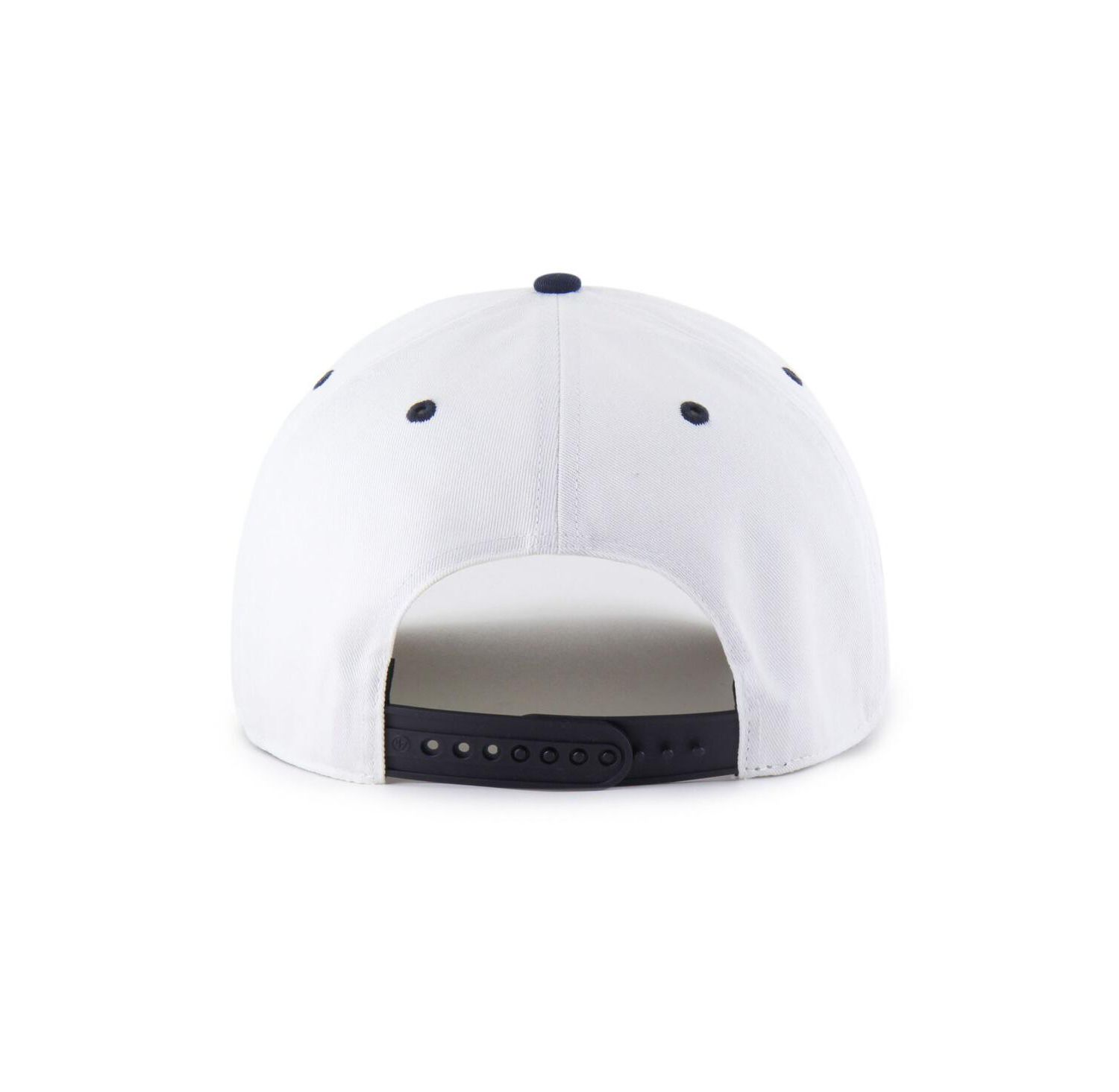 Men's White/Navy Houston Texans Roscoe Two-Toned Hitch Adjustable Hat