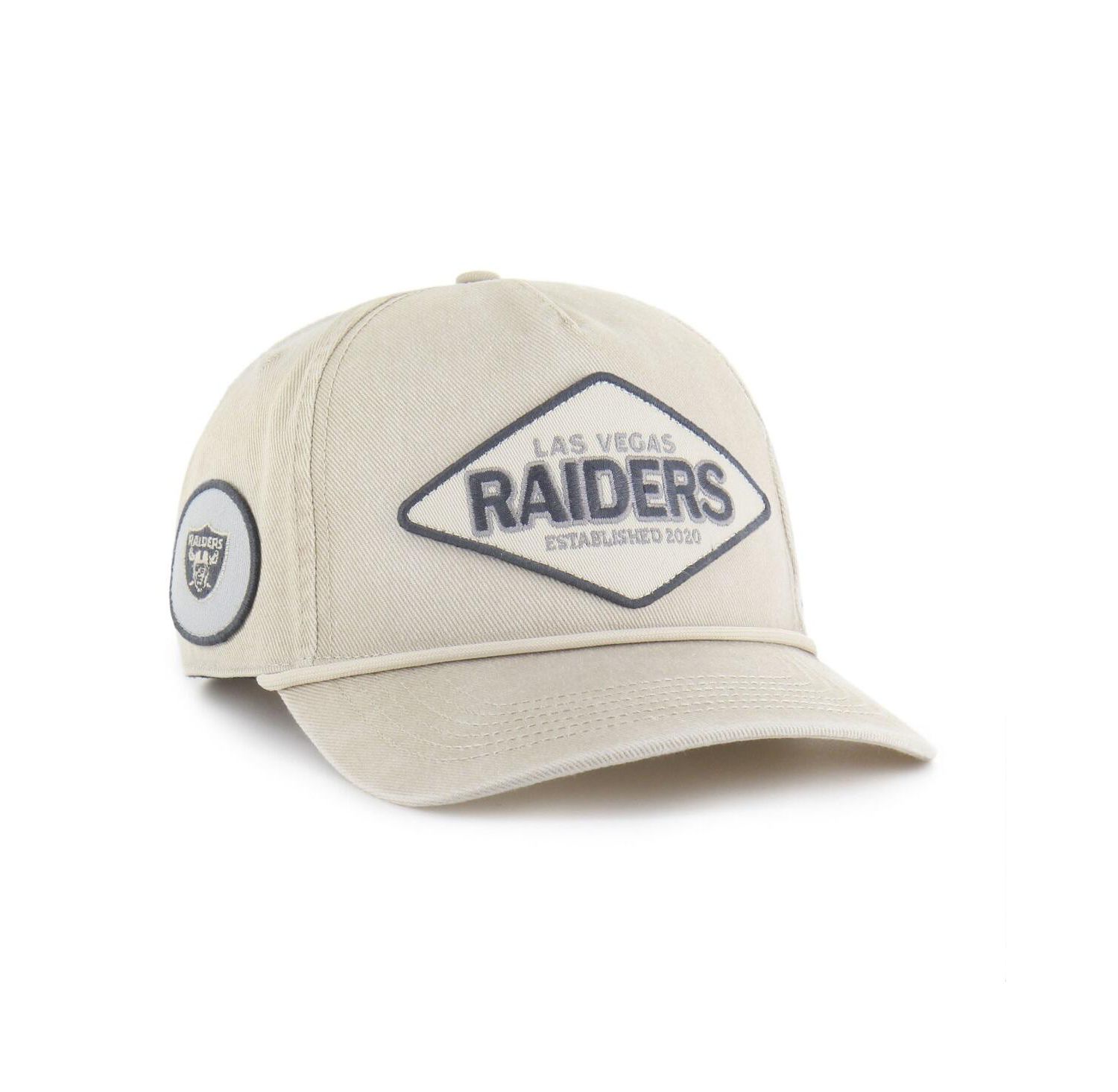 Men's Khaki Las Vegas Raiders Cairn Hitch Adjustable Hat