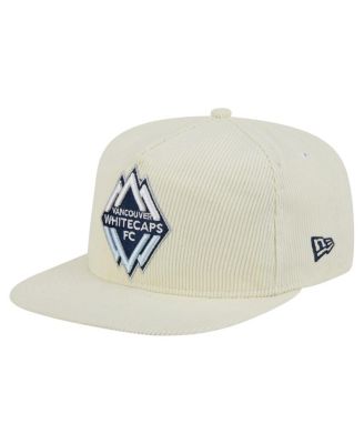New Era - Men's&nbsp; Cream Vancouver Whitecaps FC 2025 Kickoff Snapback Golfer Hat