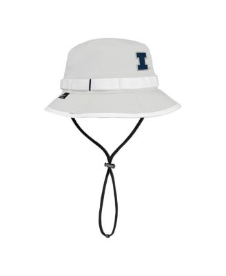 Nike - Men's Gray Illinois Fighting Illini 2025 On-Field Boonie Performance Bucket Hat
