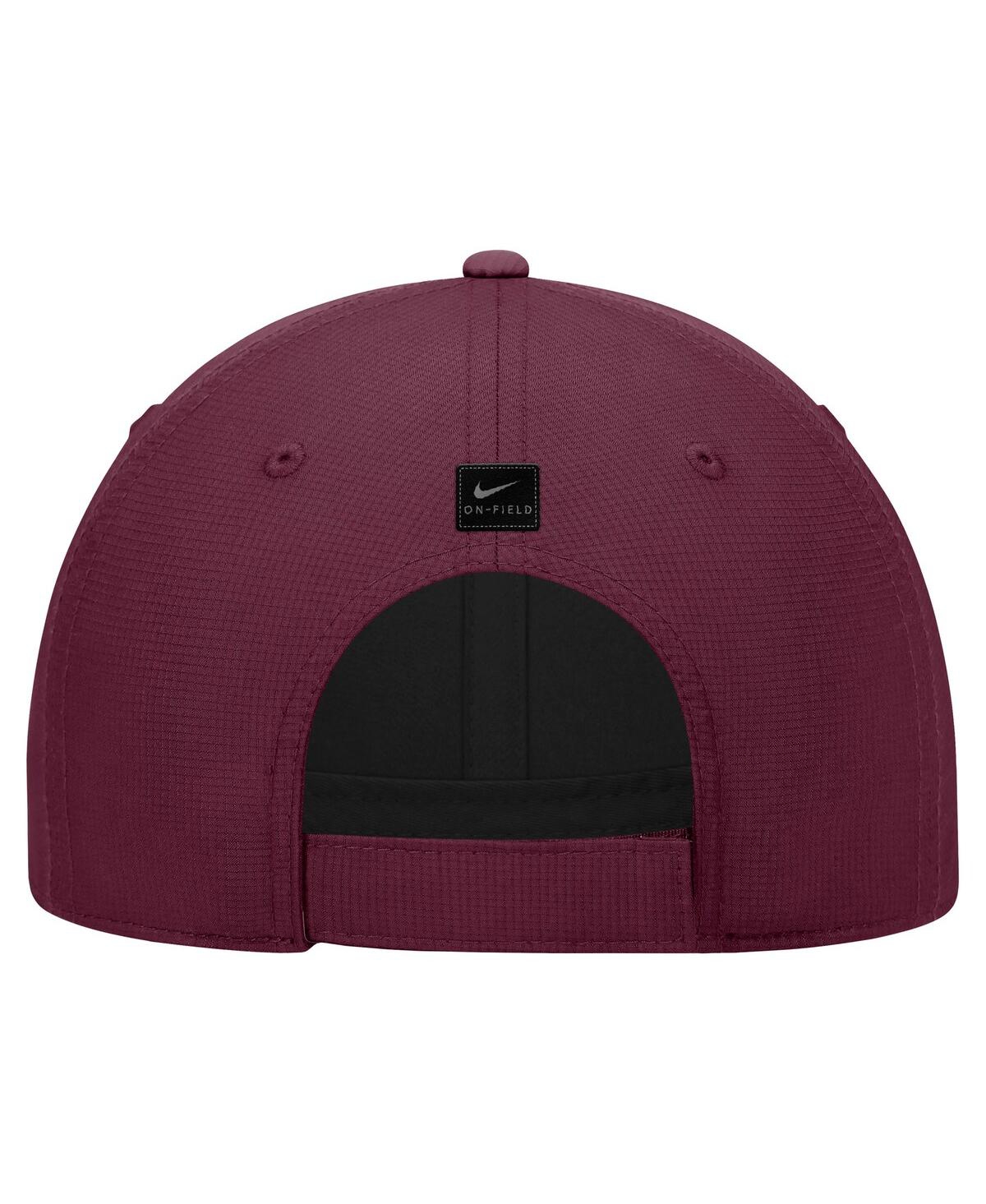 Nike Men's Maroon Virginia Tech Hokies 2025 On-field Club Performance Adjustable Hat In Burgundy