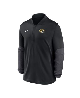 Men's Black Missouri Tigers Dri-FIT Half-Zip Pullover Sweatshirt
