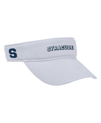 Men's White Syracuse Orange 2025 On-Field Ace Performance Adjustable Visor Hat