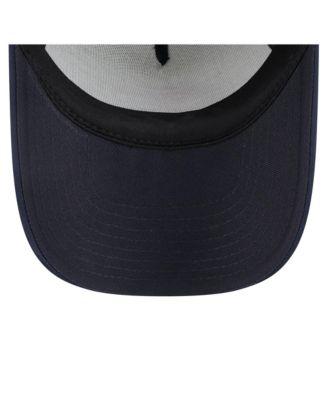 Toddler White/Navy Boston Red Sox Painted A-Frame 9FORTY Trucker Adjustable Hat