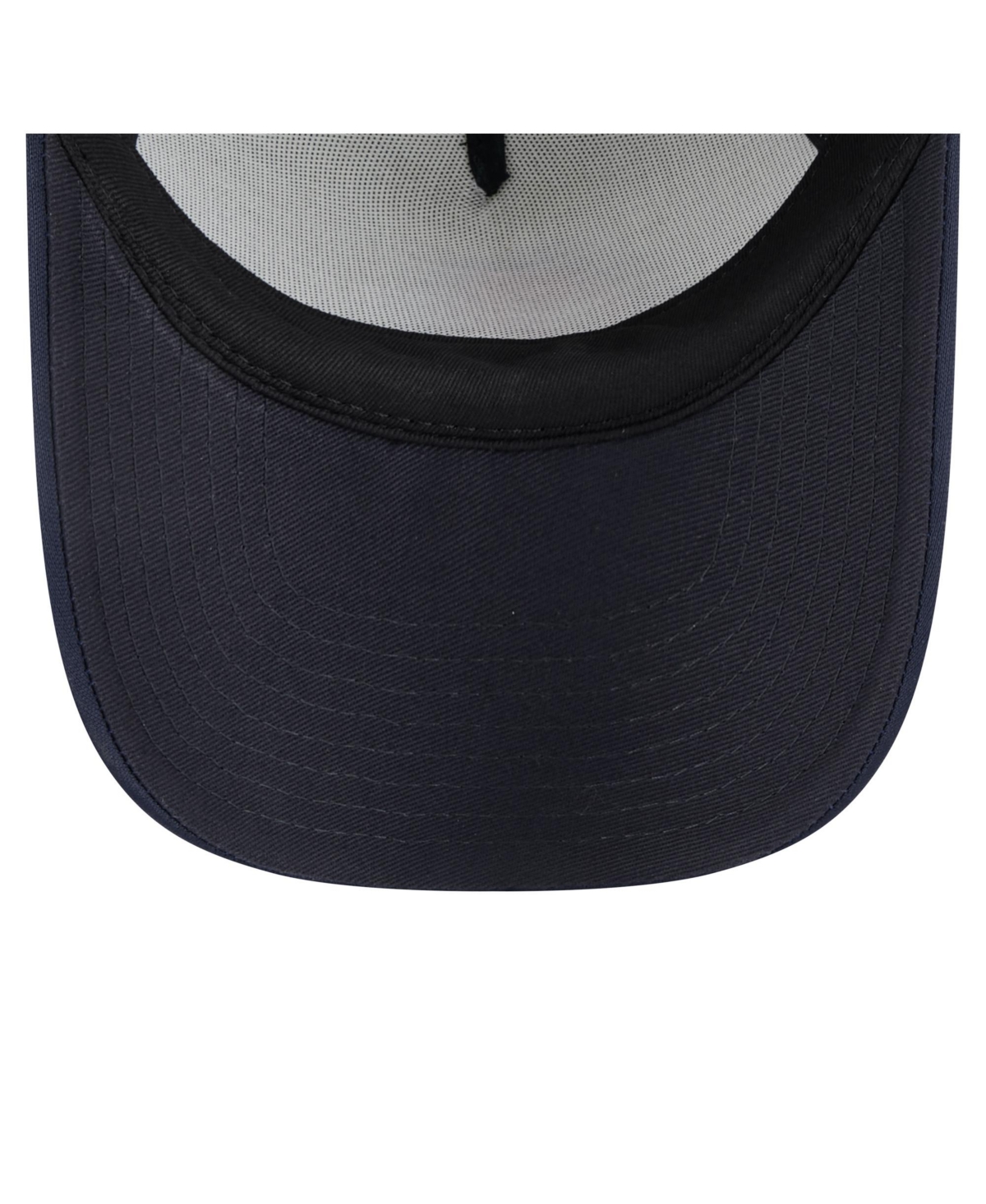 New Era Toddler White/navy Boston Red Sox Painted A-frame 9forty Trucker Adjustable Hat In White