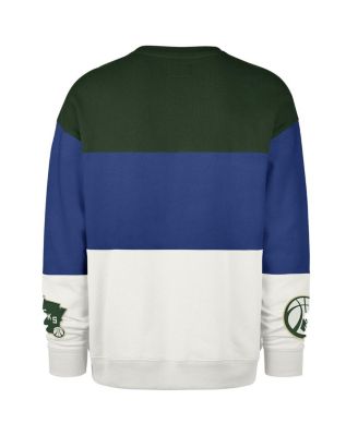 Men's and Women's Royal Milwaukee Bucks 2024/25 City Edition On Five Maximalist Pullover Sweatshirt