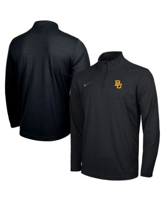 Nike - Men's Black Baylor Bears Intensity Performance Quarter-Zip Pullover Sweatshirt