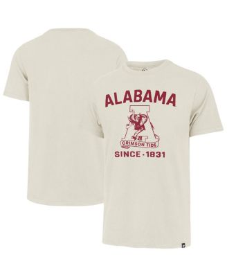 '47 Brand - Men's Cream Alabama Crimson Tide Duster Franklin T-Shirt
