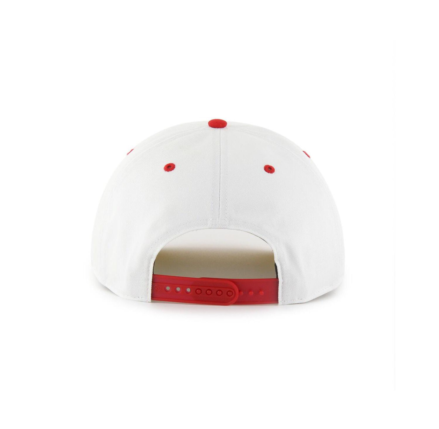 Men's White/Red Kansas City Chiefs Roscoe Two-Toned Hitch Adjustable Hat