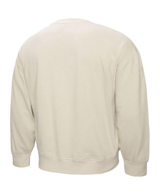 Women's Cream Kansas City Chiefs Plus Size Shooting Star Pullover Sweatshirt