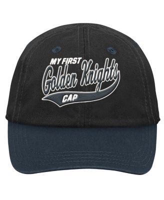 Baby Boys and Girls Black Vegas Golden Knights My First Tail Sweep Slouch Flex&nbsp;Hat