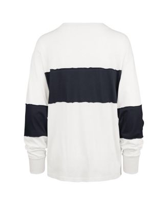 Women's Cream Seattle Seahawks Clubhouse Pride Taylor Long Sleeve T-Shirt