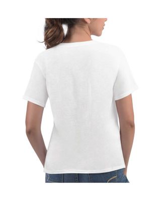 Women's White Tennessee Titans Play The Ball T-Shirt